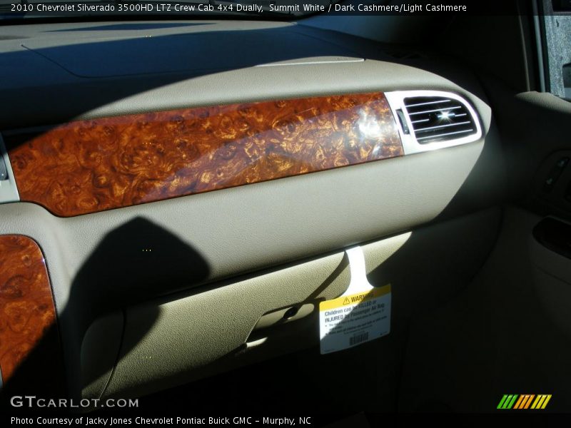 Summit White / Dark Cashmere/Light Cashmere 2010 Chevrolet Silverado 3500HD LTZ Crew Cab 4x4 Dually