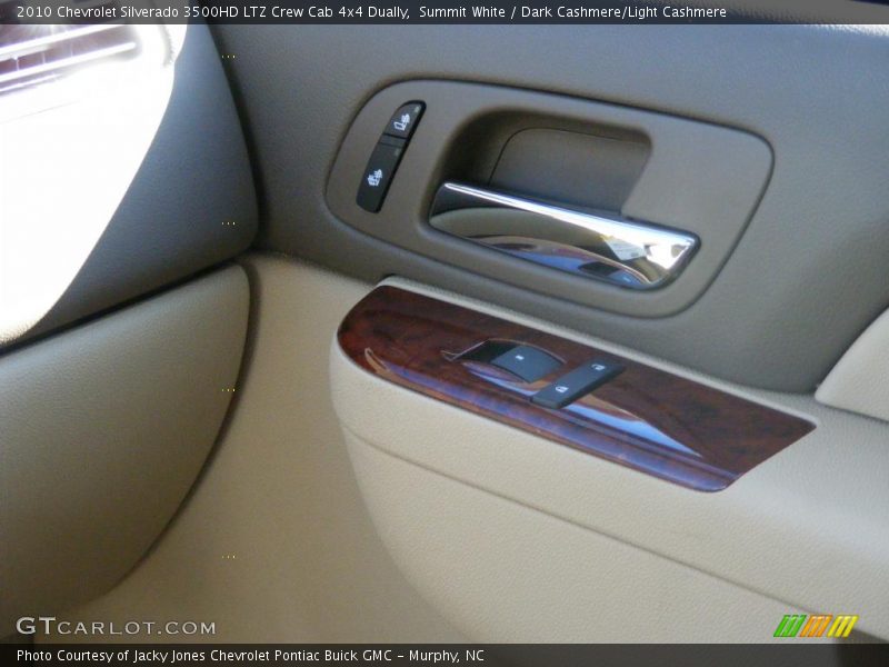 Summit White / Dark Cashmere/Light Cashmere 2010 Chevrolet Silverado 3500HD LTZ Crew Cab 4x4 Dually