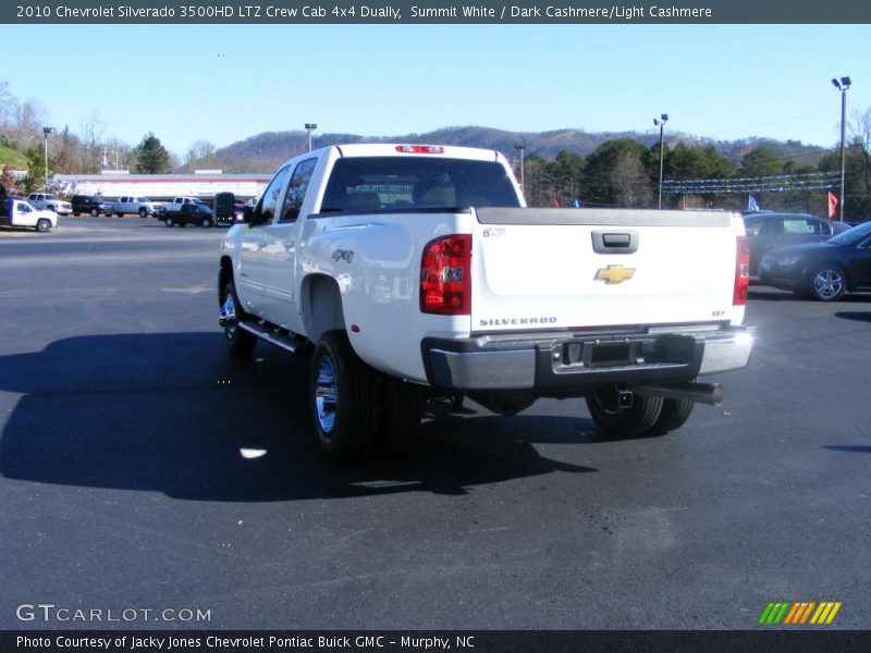 Summit White / Dark Cashmere/Light Cashmere 2010 Chevrolet Silverado 3500HD LTZ Crew Cab 4x4 Dually