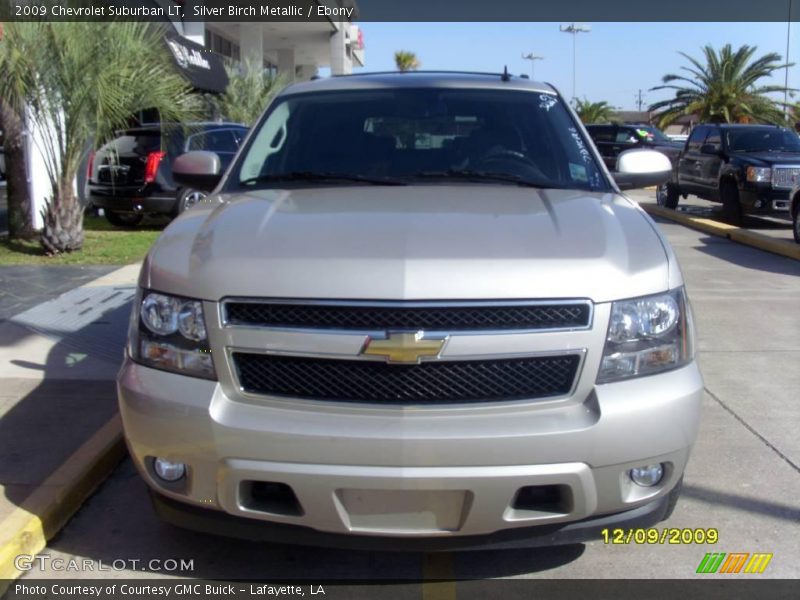 Silver Birch Metallic / Ebony 2009 Chevrolet Suburban LT