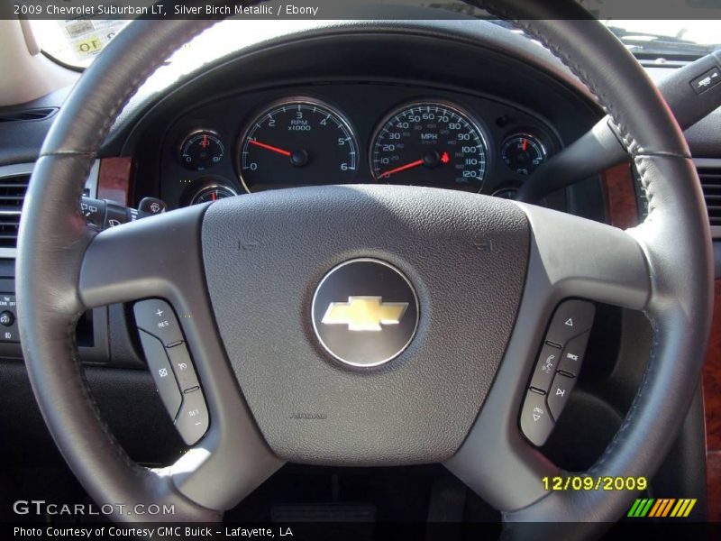 Silver Birch Metallic / Ebony 2009 Chevrolet Suburban LT