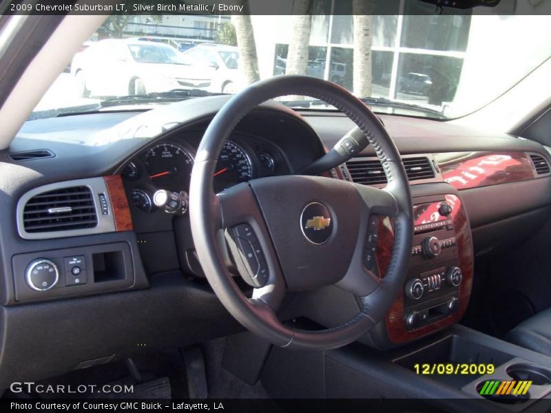Silver Birch Metallic / Ebony 2009 Chevrolet Suburban LT