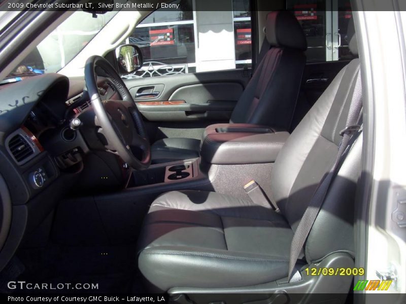 Silver Birch Metallic / Ebony 2009 Chevrolet Suburban LT
