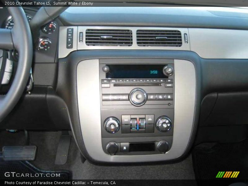 Summit White / Ebony 2010 Chevrolet Tahoe LS