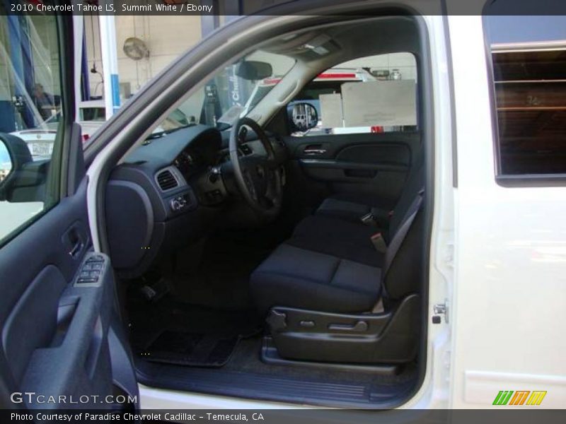 Summit White / Ebony 2010 Chevrolet Tahoe LS
