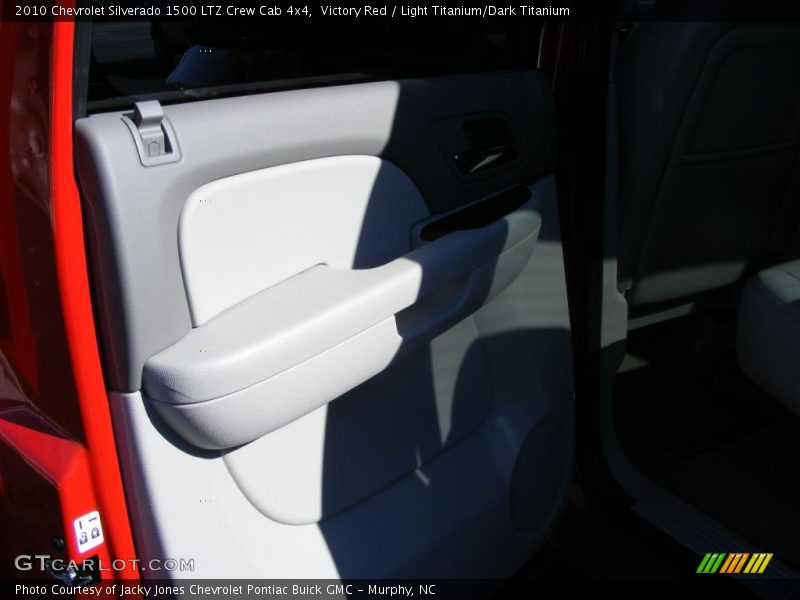 Victory Red / Light Titanium/Dark Titanium 2010 Chevrolet Silverado 1500 LTZ Crew Cab 4x4