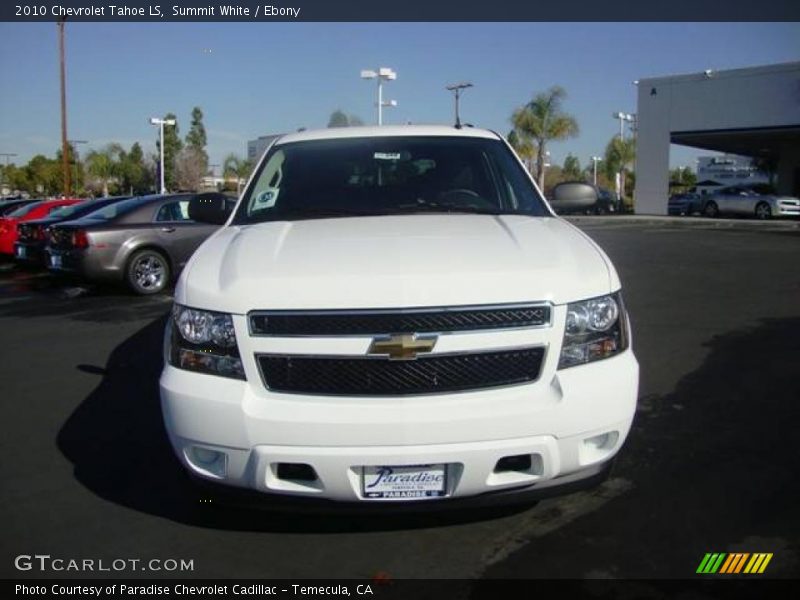 Summit White / Ebony 2010 Chevrolet Tahoe LS