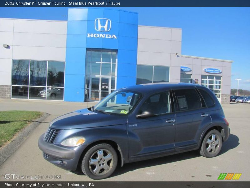 Steel Blue Pearlcoat / Taupe 2002 Chrysler PT Cruiser Touring