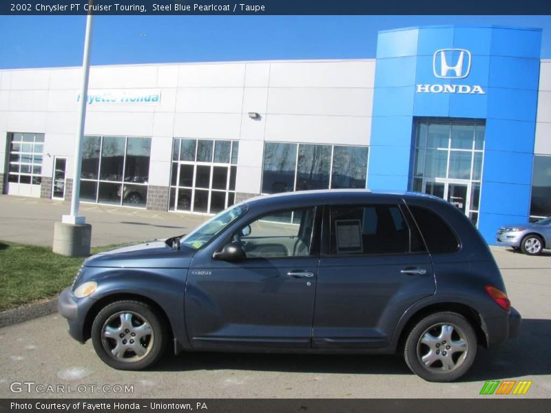 Steel Blue Pearlcoat / Taupe 2002 Chrysler PT Cruiser Touring