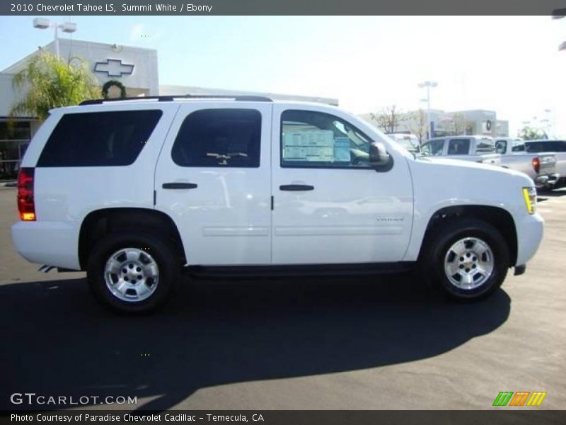 Summit White / Ebony 2010 Chevrolet Tahoe LS