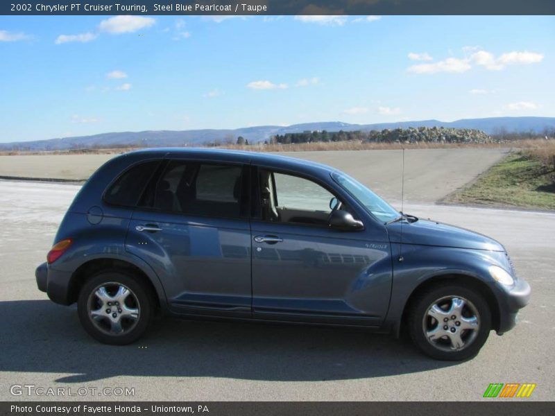 Steel Blue Pearlcoat / Taupe 2002 Chrysler PT Cruiser Touring