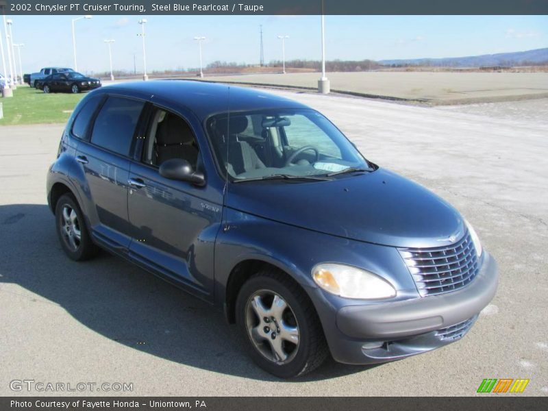 Steel Blue Pearlcoat / Taupe 2002 Chrysler PT Cruiser Touring