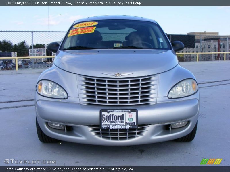Bright Silver Metallic / Taupe/Pearl Beige 2004 Chrysler PT Cruiser Limited Turbo
