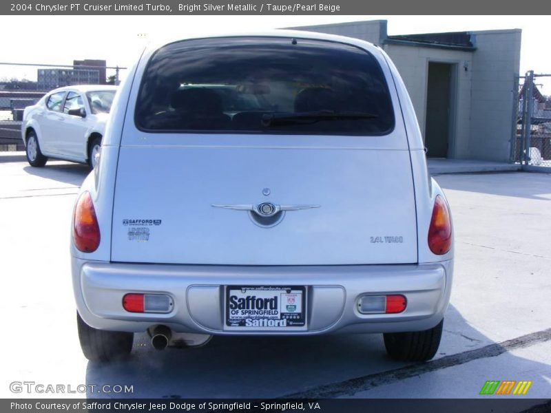 Bright Silver Metallic / Taupe/Pearl Beige 2004 Chrysler PT Cruiser Limited Turbo