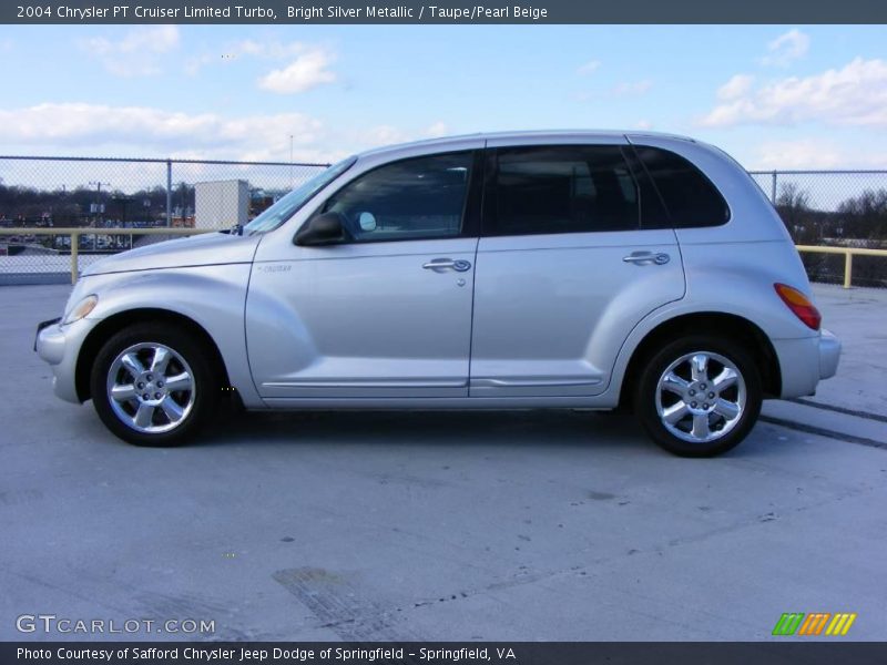 Bright Silver Metallic / Taupe/Pearl Beige 2004 Chrysler PT Cruiser Limited Turbo