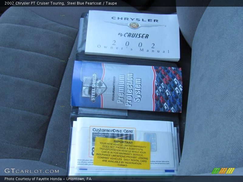 Steel Blue Pearlcoat / Taupe 2002 Chrysler PT Cruiser Touring
