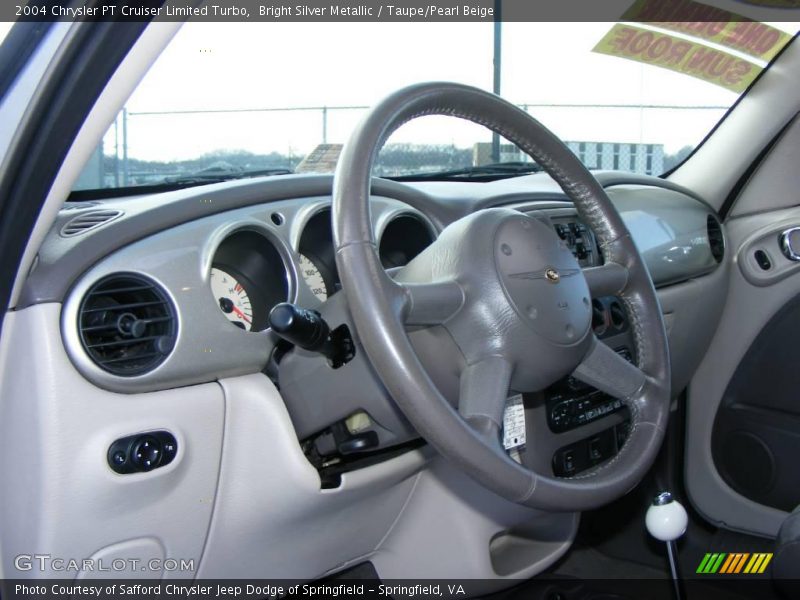 Bright Silver Metallic / Taupe/Pearl Beige 2004 Chrysler PT Cruiser Limited Turbo