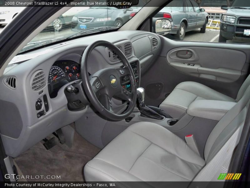 Imperial Blue Metallic / Light Gray 2008 Chevrolet TrailBlazer LS 4x4