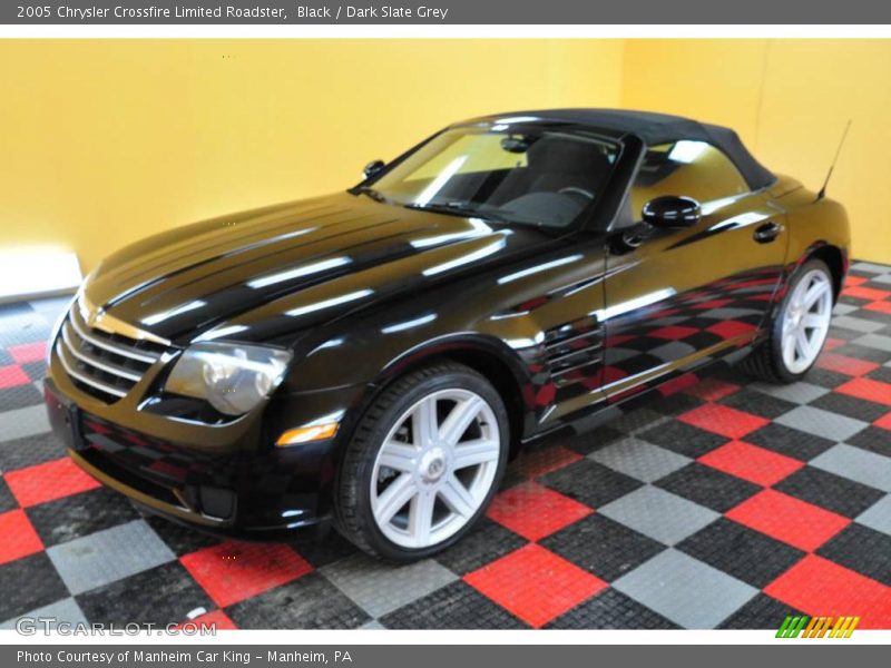 Black / Dark Slate Grey 2005 Chrysler Crossfire Limited Roadster