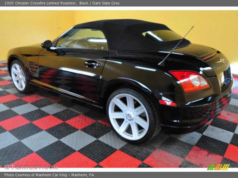 Black / Dark Slate Grey 2005 Chrysler Crossfire Limited Roadster