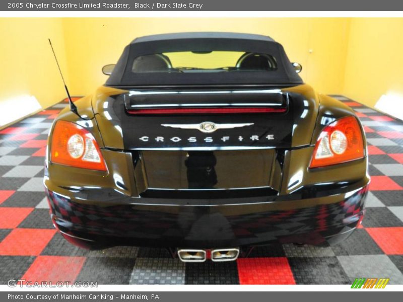 Black / Dark Slate Grey 2005 Chrysler Crossfire Limited Roadster