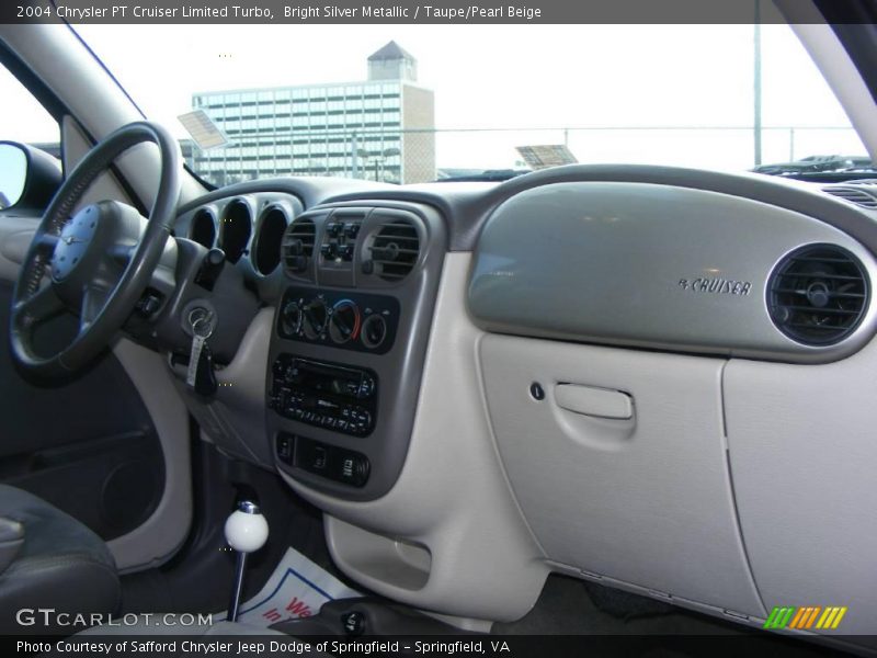 Bright Silver Metallic / Taupe/Pearl Beige 2004 Chrysler PT Cruiser Limited Turbo