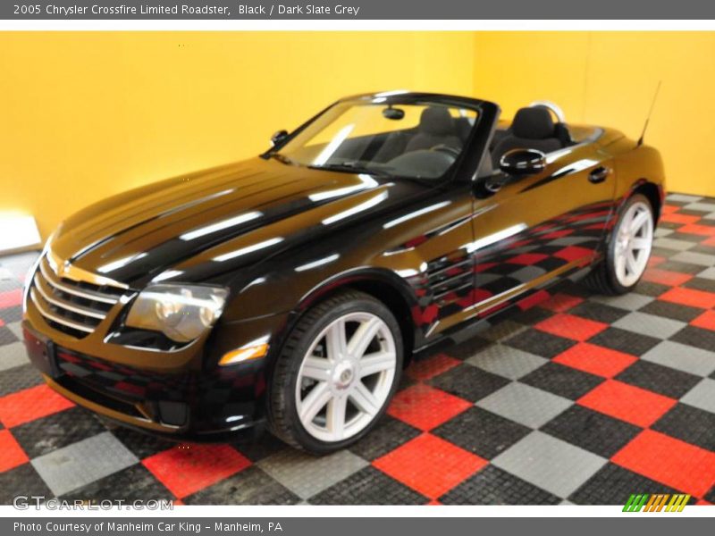 Black / Dark Slate Grey 2005 Chrysler Crossfire Limited Roadster