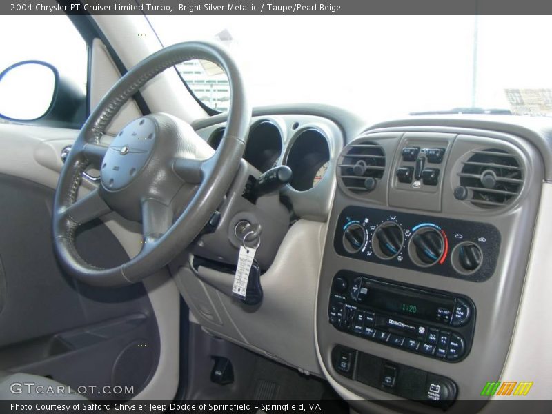 Bright Silver Metallic / Taupe/Pearl Beige 2004 Chrysler PT Cruiser Limited Turbo