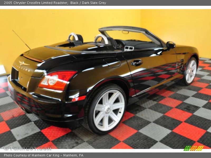 Black / Dark Slate Grey 2005 Chrysler Crossfire Limited Roadster