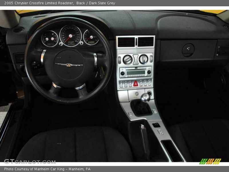 Black / Dark Slate Grey 2005 Chrysler Crossfire Limited Roadster