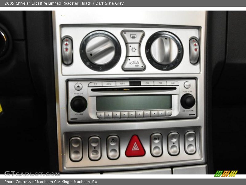 Black / Dark Slate Grey 2005 Chrysler Crossfire Limited Roadster