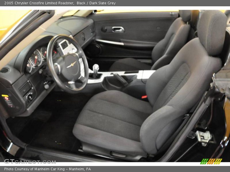 Black / Dark Slate Grey 2005 Chrysler Crossfire Limited Roadster