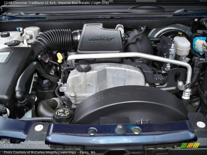 Imperial Blue Metallic / Light Gray 2008 Chevrolet TrailBlazer LS 4x4