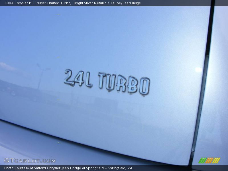 Bright Silver Metallic / Taupe/Pearl Beige 2004 Chrysler PT Cruiser Limited Turbo