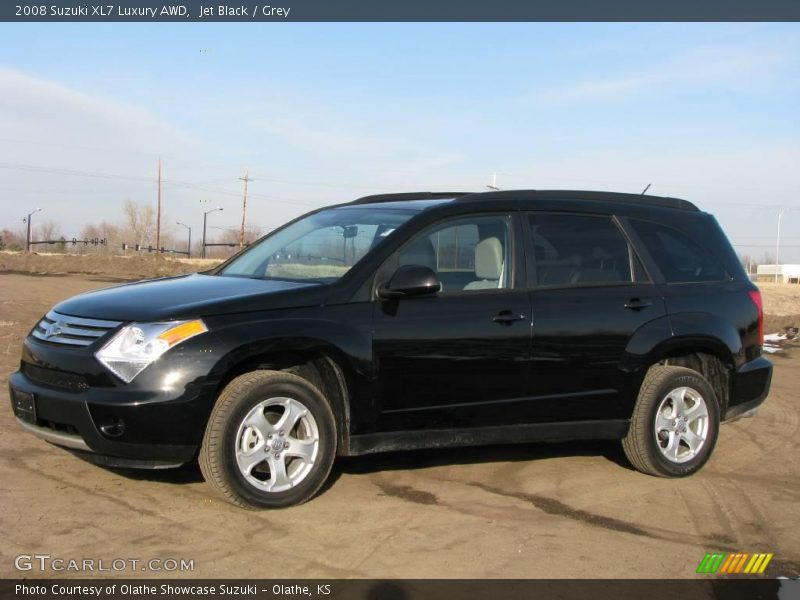 Jet Black / Grey 2008 Suzuki XL7 Luxury AWD