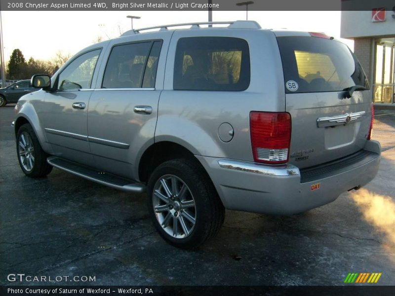 Bright Silver Metallic / Light Graystone 2008 Chrysler Aspen Limited 4WD