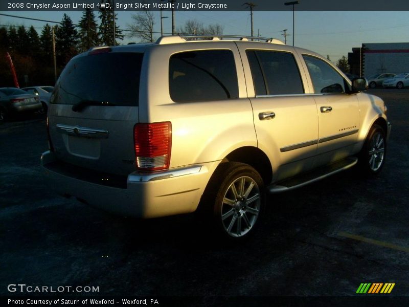 Bright Silver Metallic / Light Graystone 2008 Chrysler Aspen Limited 4WD