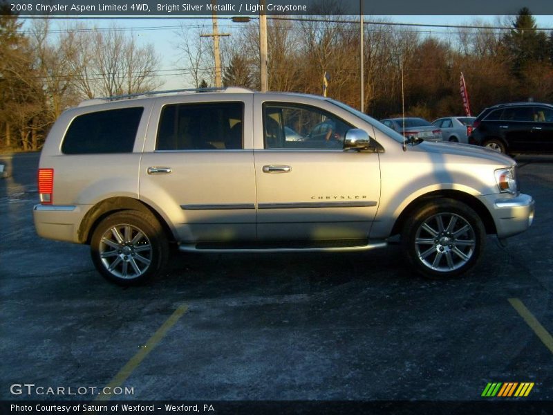 Bright Silver Metallic / Light Graystone 2008 Chrysler Aspen Limited 4WD