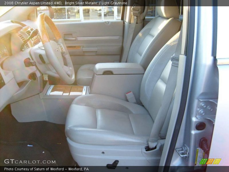 Bright Silver Metallic / Light Graystone 2008 Chrysler Aspen Limited 4WD