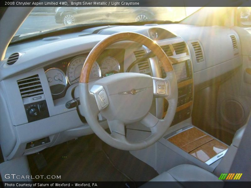 Bright Silver Metallic / Light Graystone 2008 Chrysler Aspen Limited 4WD