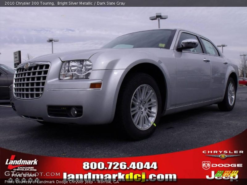 Bright Silver Metallic / Dark Slate Gray 2010 Chrysler 300 Touring