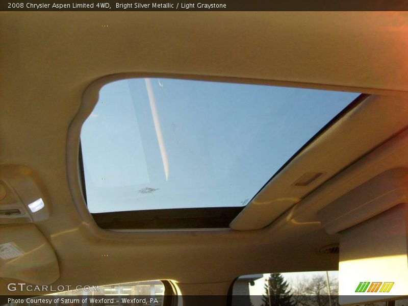 Bright Silver Metallic / Light Graystone 2008 Chrysler Aspen Limited 4WD