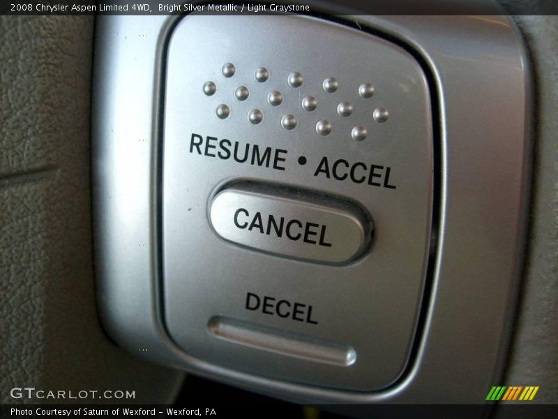 Bright Silver Metallic / Light Graystone 2008 Chrysler Aspen Limited 4WD