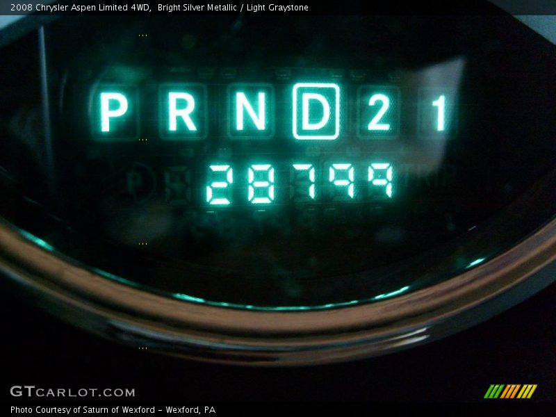 Bright Silver Metallic / Light Graystone 2008 Chrysler Aspen Limited 4WD