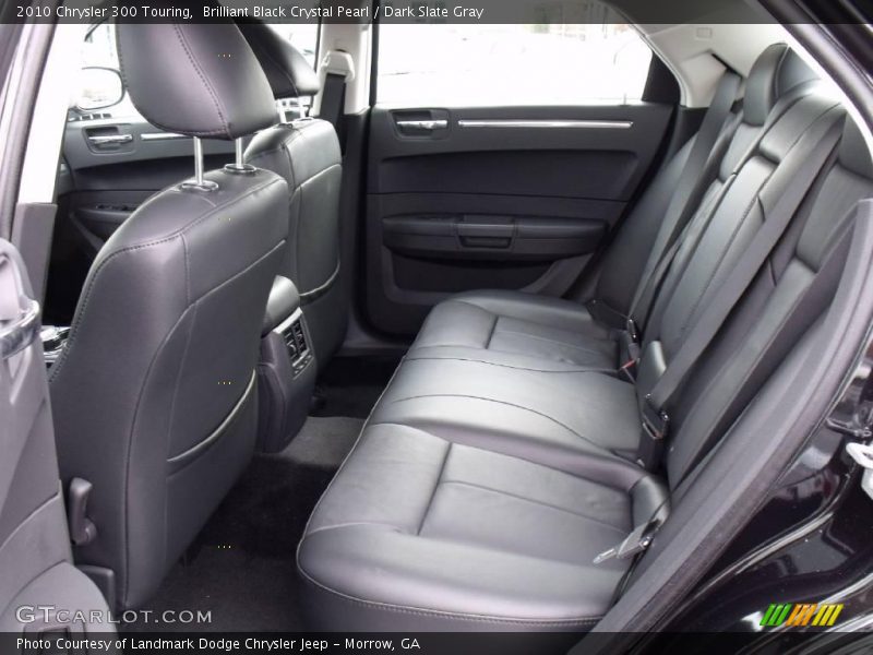 Brilliant Black Crystal Pearl / Dark Slate Gray 2010 Chrysler 300 Touring