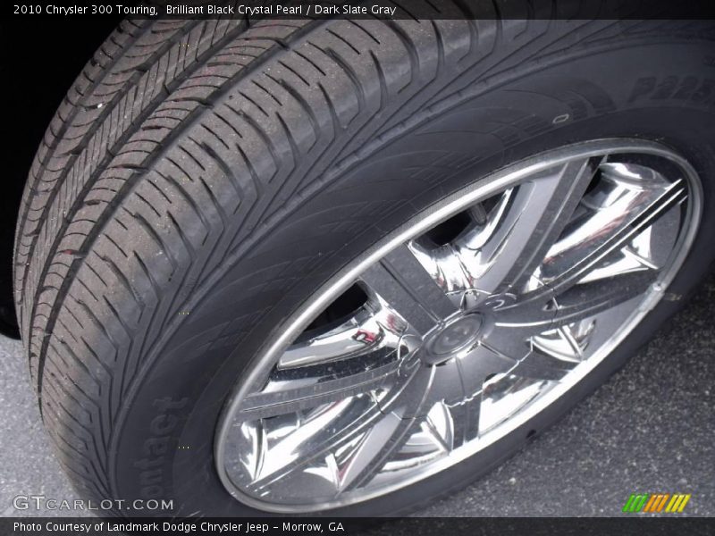 Brilliant Black Crystal Pearl / Dark Slate Gray 2010 Chrysler 300 Touring