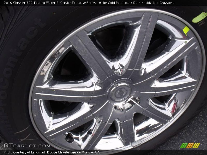 White Gold Pearlcoat / Dark Khaki/Light Graystone 2010 Chrysler 300 Touring Walter P. Chryler Executive Series