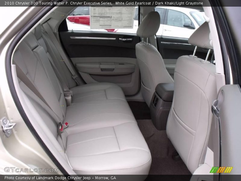 White Gold Pearlcoat / Dark Khaki/Light Graystone 2010 Chrysler 300 Touring Walter P. Chryler Executive Series