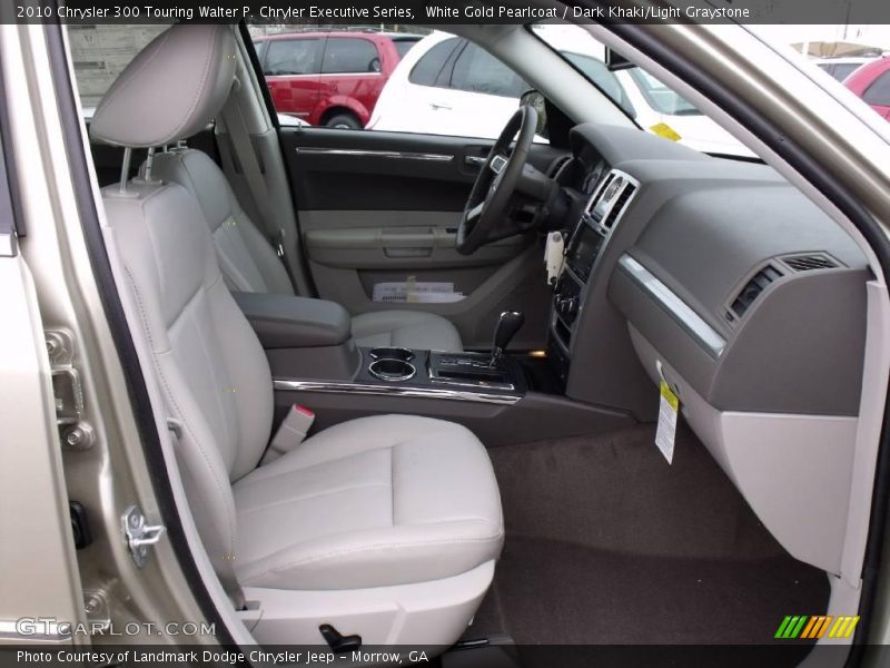 White Gold Pearlcoat / Dark Khaki/Light Graystone 2010 Chrysler 300 Touring Walter P. Chryler Executive Series