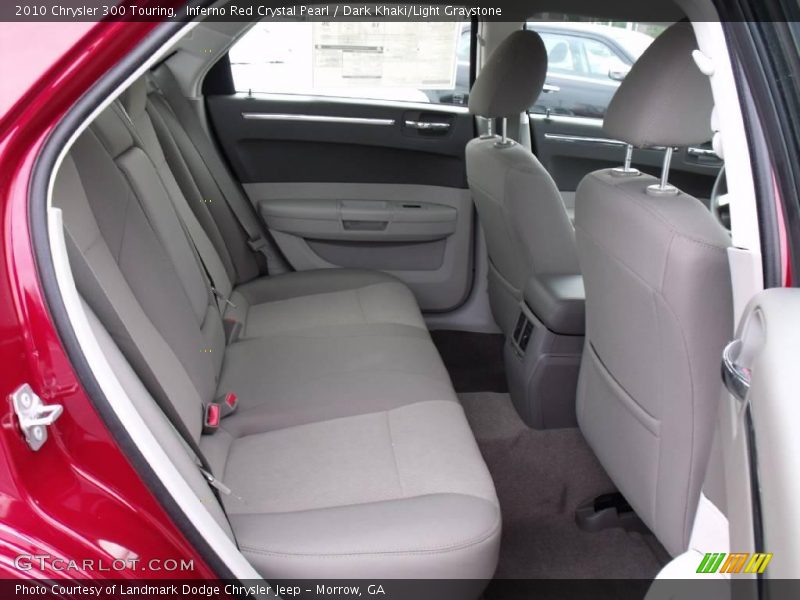 Inferno Red Crystal Pearl / Dark Khaki/Light Graystone 2010 Chrysler 300 Touring